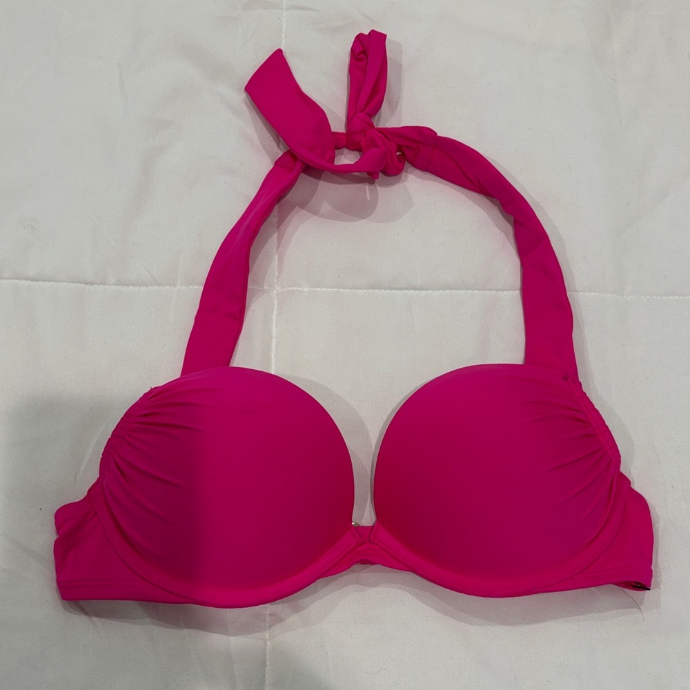 Victoria's Secret Hot Pink Bikini Top